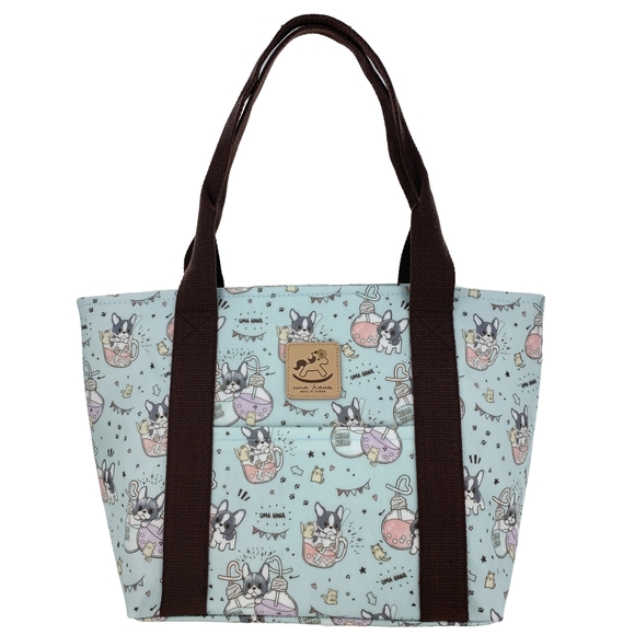 Waterproof French Bulldog Dumpling Tote Shoulder Bag Purse - Picture 1 of 10